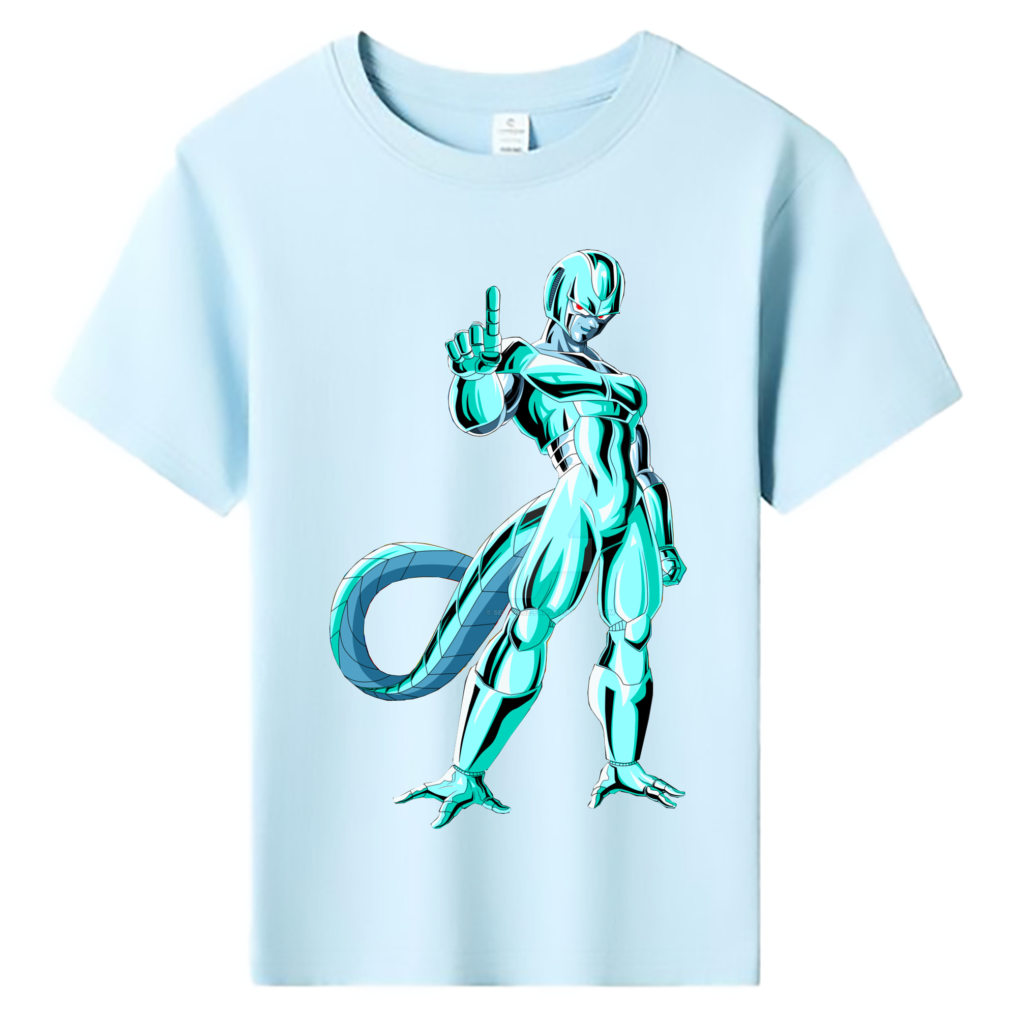 （画像用） ドラゴンボール クウラ DRAGON BALL Cooler Coora 綿100％キッズTシャツ（フロントプリント）